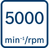 Число оборотов холостого хода 5000 об/мин